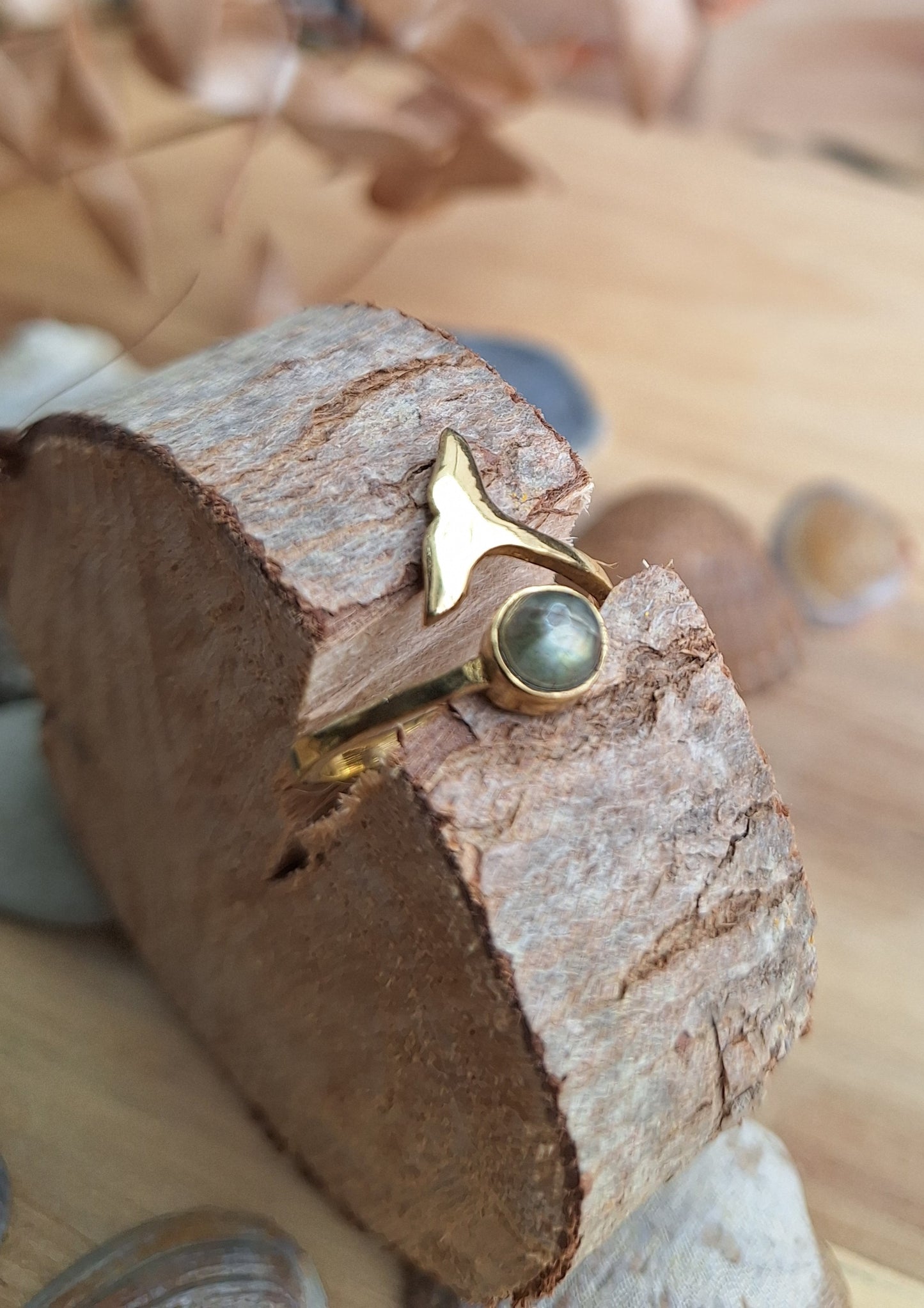 Fingerring mit Walfluke16