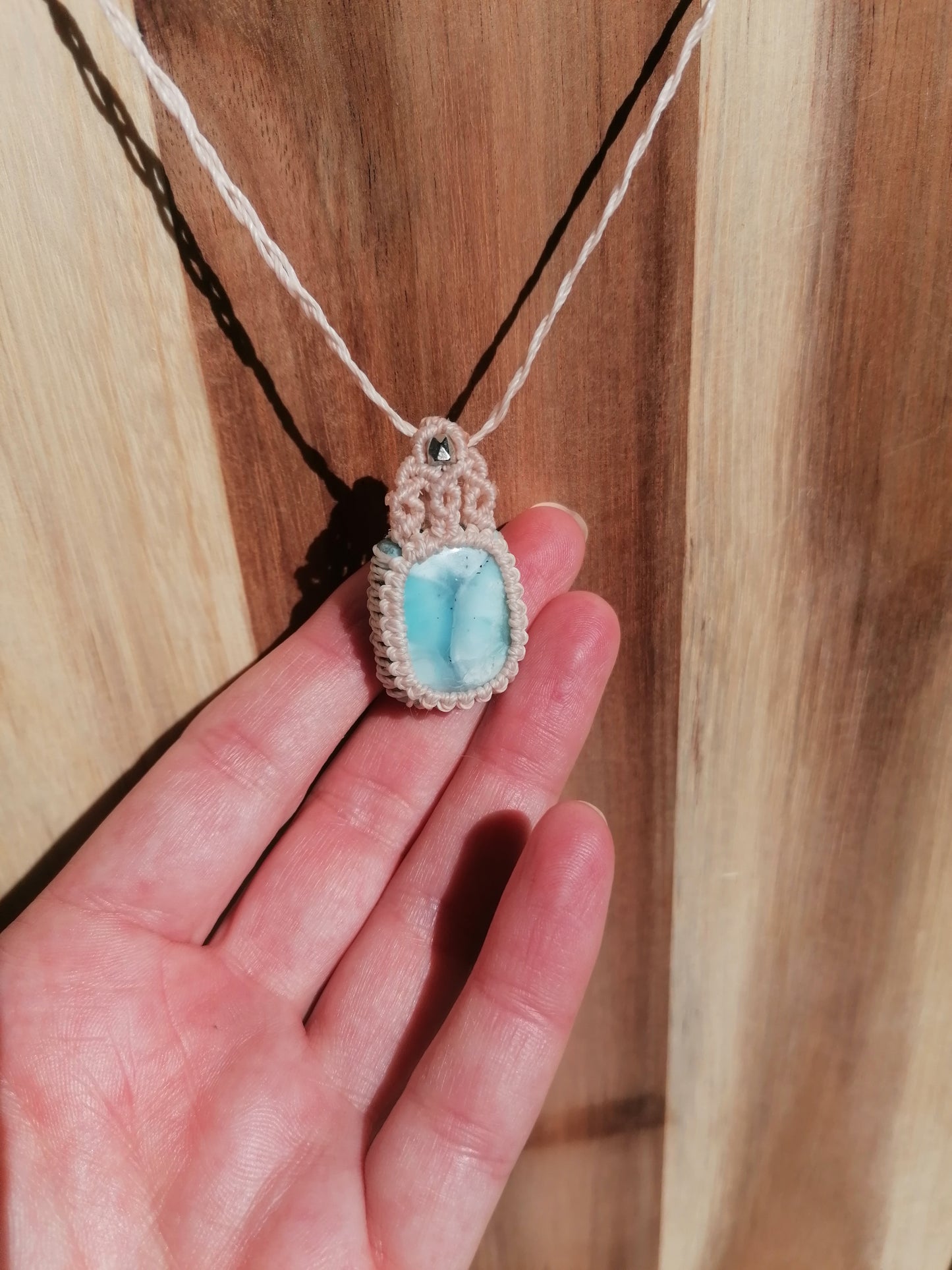 Halskette mit Larimar