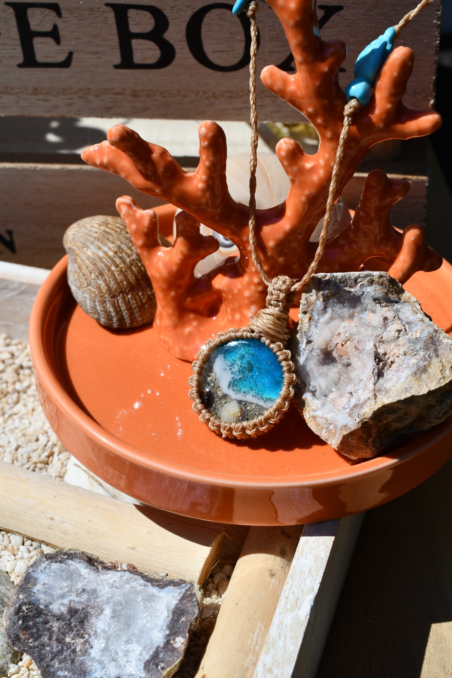 Makramee Kette „Strandliebe“ 3