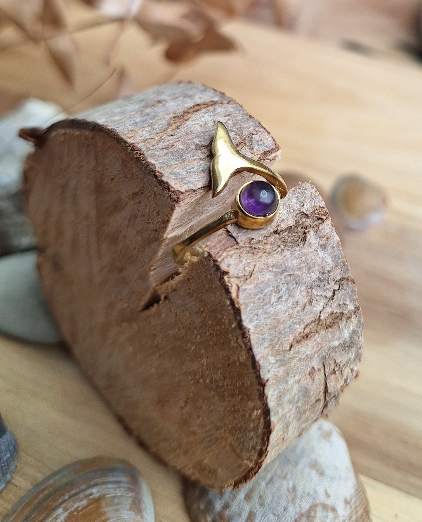 Fingerring mit Walfluke13
